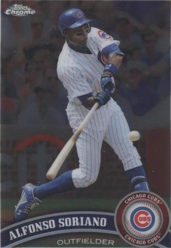 2011 Topps Chrome - Alfonso Soriano #91