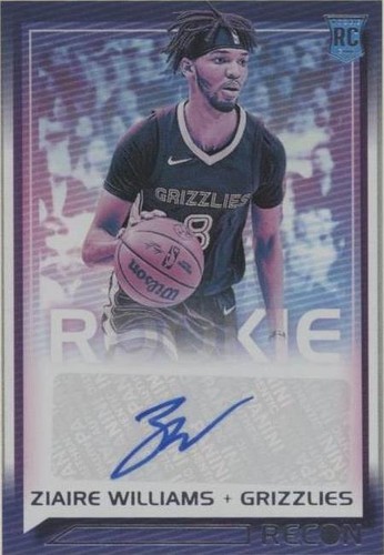 2021-22 Panini Recon - Ziaire Williams #RRS-ZWL