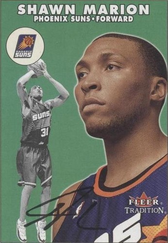2000-01 Fleer Tradition - Shawn Marion #78