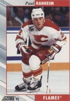 1992-93 Score - Paul Ranheim #149