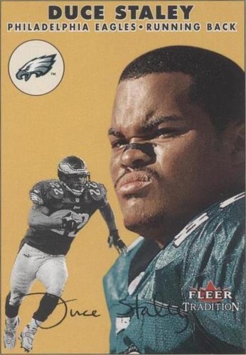 2000 Fleer Tradition Duce Staley #82