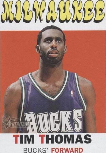 2000-01 Topps Heritage - Tim Thomas #214