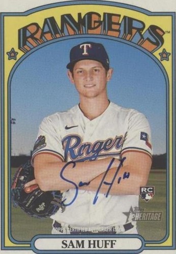 2021 Topps Heritage - Sam Huff #ROA-SHU