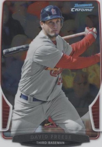 2013 Bowman Chrome - David Freese #126