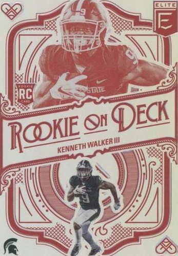 2022 Panini Donruss Elite Kenneth Walker III #RD-8