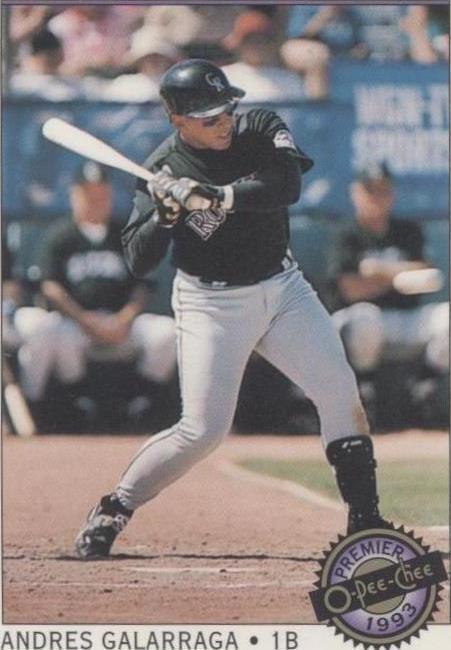 1993 O-Pee-Chee Premier - Andres Galarraga #58
