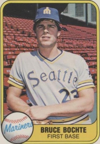 1981 Fleer - Bruce Bochte #600