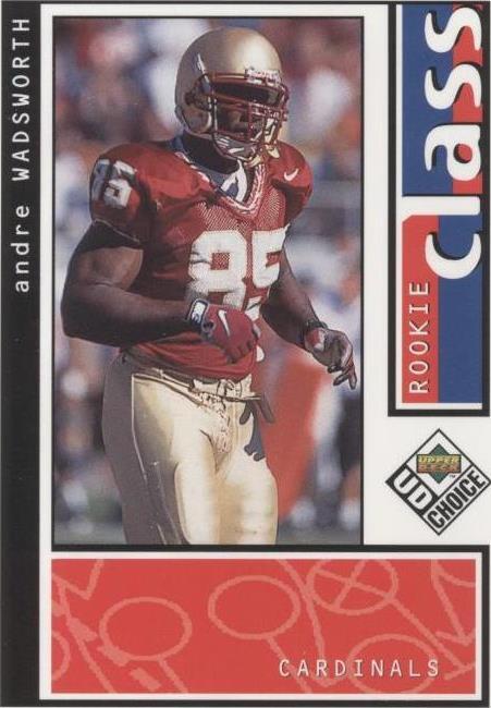 1998 Upper Deck UD Choice Andre Wadsworth #196
