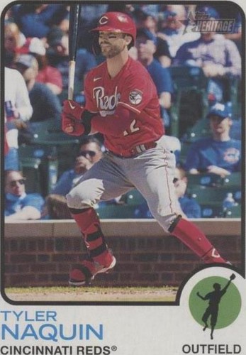 2022 Topps Heritage - Tyler Naquin #97