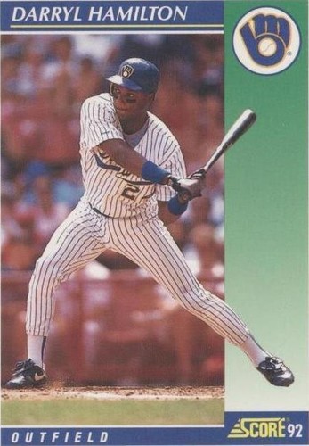 1992 Score - Darryl Hamilton #497