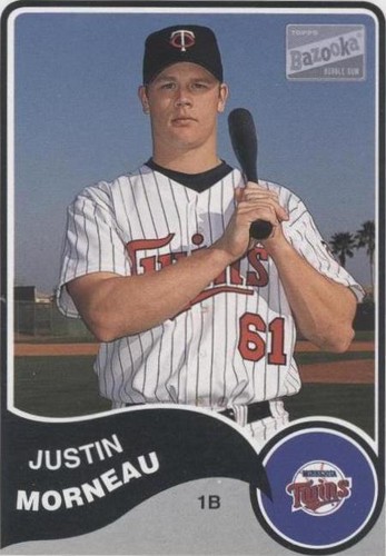 2003 Topps Bazooka - Justin Morneau #119