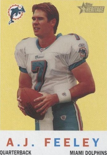 2005 Topps Heritage A.J. Feeley #188