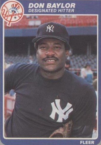 1985 Fleer - Don Baylor #121
