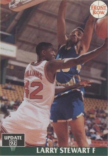 1991-92 Front Row Update - Larry Stewart #72