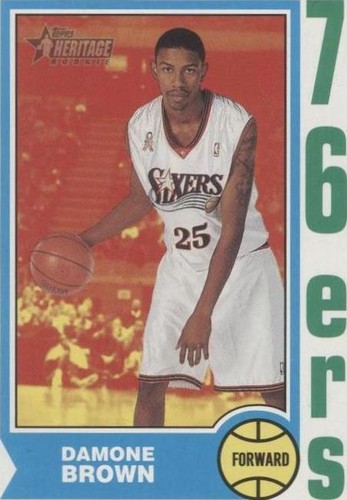 2001-02 Topps Heritage - Damone Brown #160
