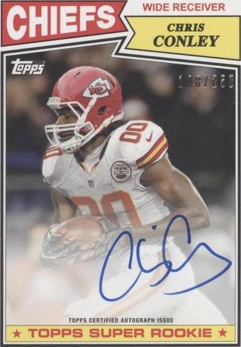 2015 Topps Chris Conley #87A-CC
