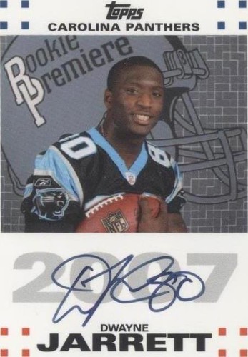 2007 Topps Dwayne Jarrett #RPA-DJ