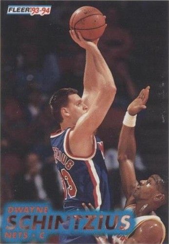 1993-94 Fleer - Dwayne Schintzius #336