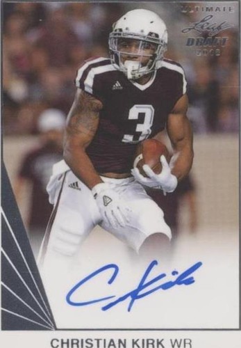 2018 Leaf Ultimate Draft Christian Kirk #BA-CK1
