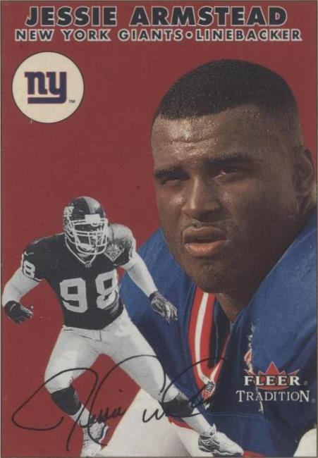 2000 Fleer Tradition Jessie Armstead #140