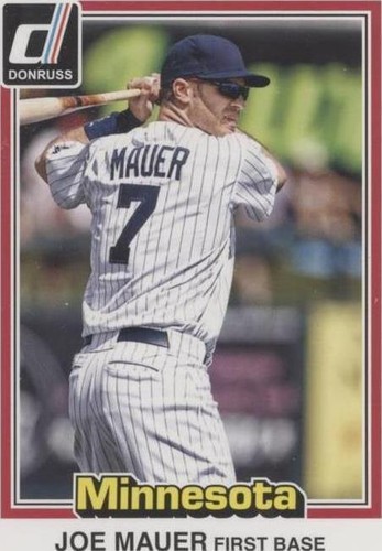 2015 Panini Donruss - Joe Mauer #211