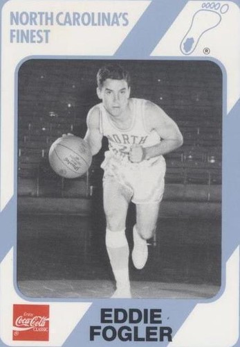 1989-90 Collegiate Collection/Coca-Cola North Carolina's Finest - Eddie Fogler #113