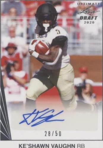 2020 Leaf Ultimate Draft Ke'Shawn Vaughn #90-KSV