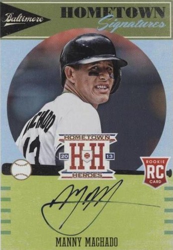 2013 Panini Hometown Heroes - Manny Machado #HSMM