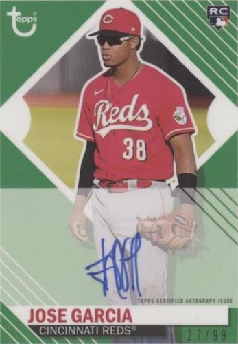 2021 Topps Brooklyn Collection - Jose Garcia #BKA-JG