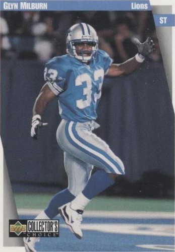 1997 Upper Deck Collector's Choice Glyn Milburn #211