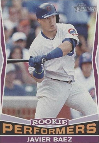 2015 Topps Heritage High Number - Javier Báez #RP-9