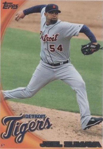 2010 TOPPS GOLD BORDER JOEL ZUMAYA # 459, TIGERS !!,BOX # 31 | eBay