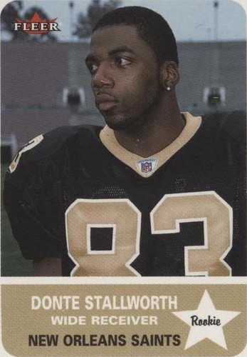 2002 Fleer Tradition Donte Stallworth #270