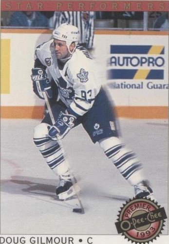 1992-93 O-Pee-Chee Premier - Doug Gilmour #8