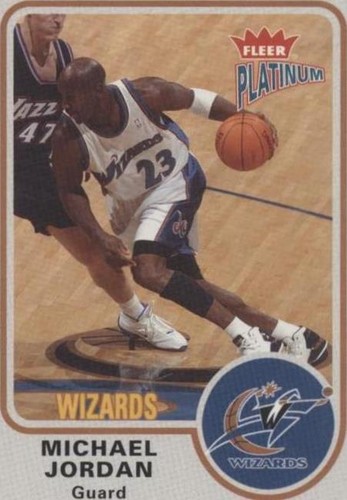 2002-03 Fleer Platinum - Michael Jordan #91