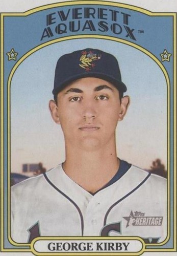 2021 Topps Heritage Minor League Edition - George Kirby #47