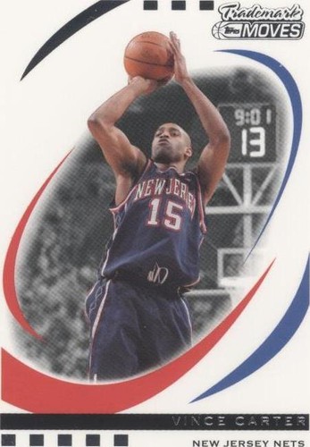 2006-07 Topps Trademark Moves - Vince Carter #15