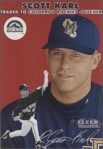 2000 Fleer Tradition - Scott Karl #134