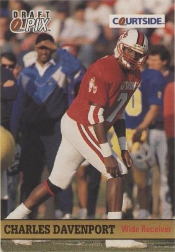 1992 Courtside Draft Pix Charles Davenport #35