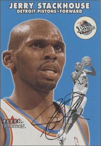 2000-01 Fleer Tradition - Jerry Stackhouse #33