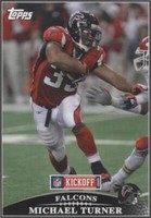2009 Topps Kickoff Michael Turner #41