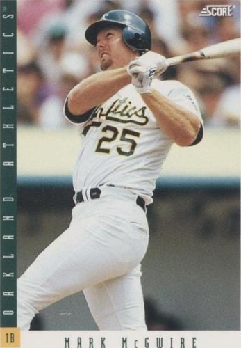1993 Score - Mark McGwire #557