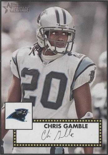 2006 Topps Heritage Chris Gamble #52
