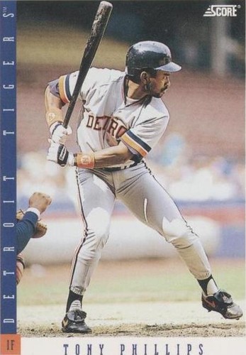 1993 Score - Tony Phillips #614