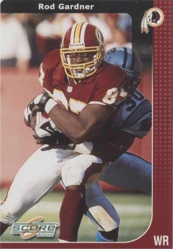 2002 Score Rod Gardner #250