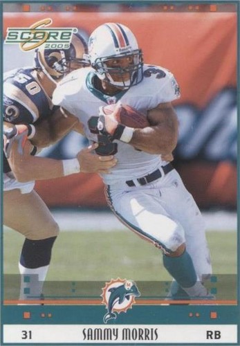 2005 Score Sammy Morris #152