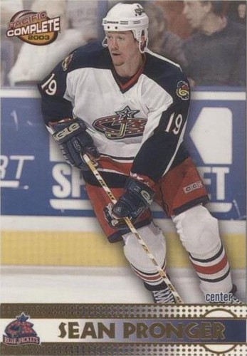 2002-03 Pacific Complete - Sean Pronger #478