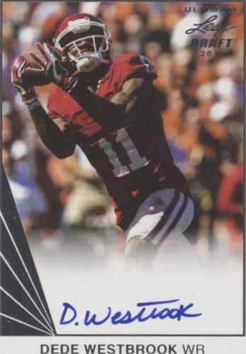 2017 Leaf Ultimate Draft Dede Westbrook #UBA-DW2