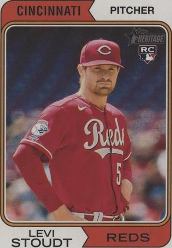 2023 Topps Heritage High Number - Levi Stoudt #591