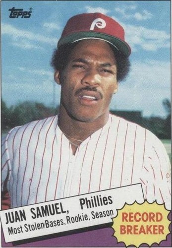 1985 Topps - Juan Samuel #8